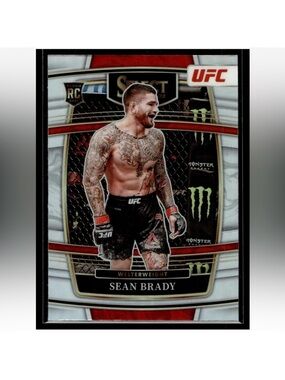 Sean Brady 2022 Panini Prizm Champions Rookie RC MMA UFC Card
